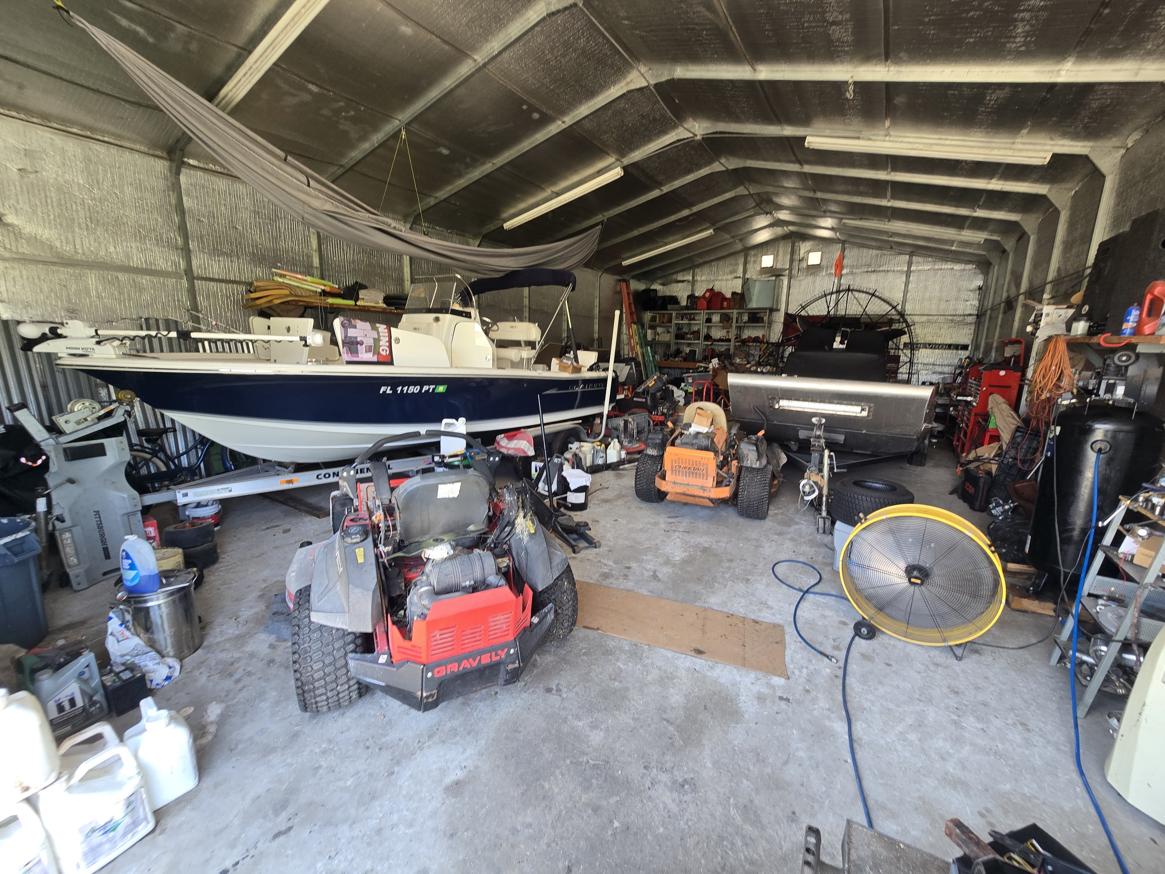This is my shop its actually cleaner than normal!!