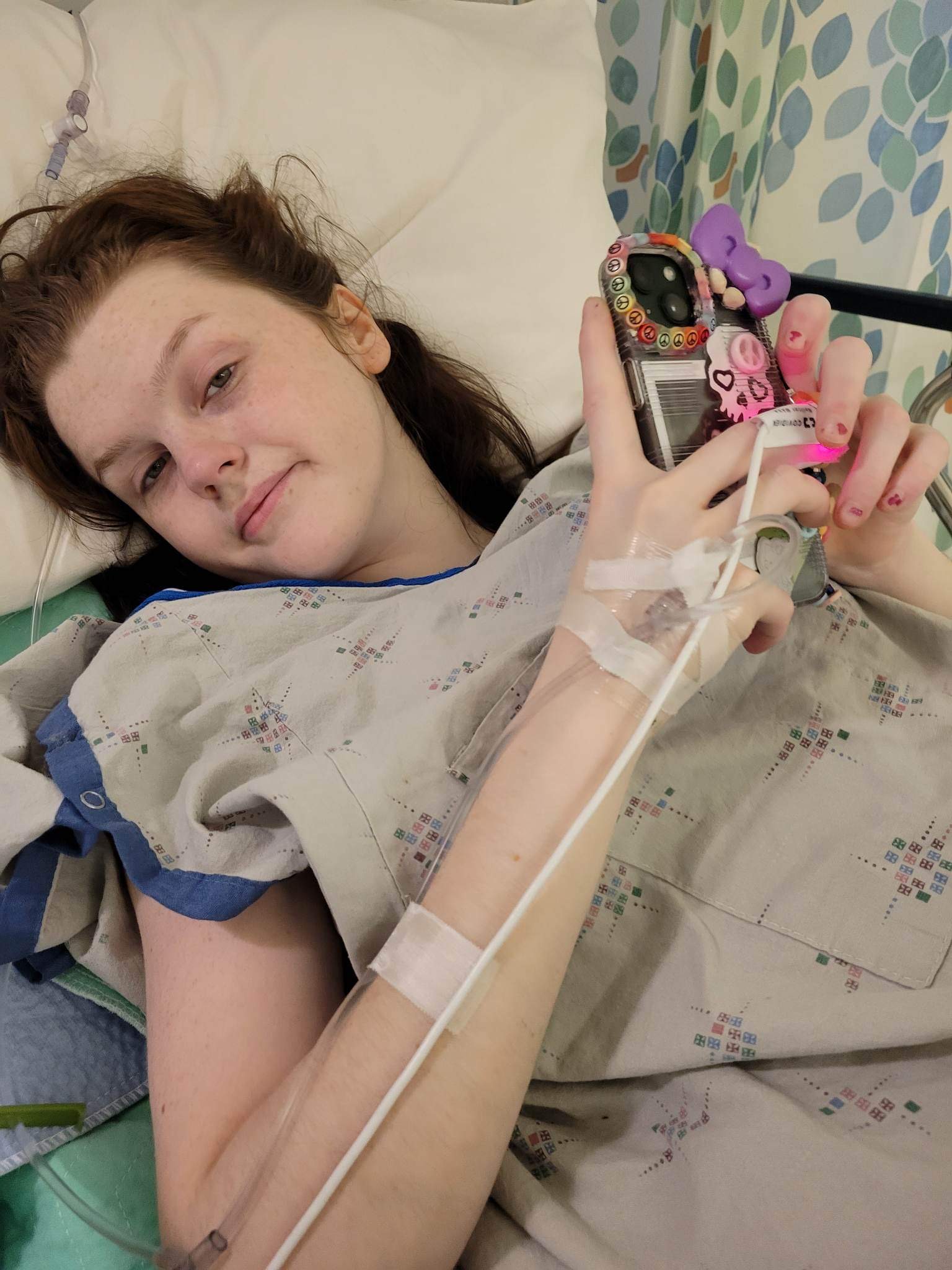 My beautiful daughter, months after riding on the back of a 4-wheeler, with her 13year old cousin. 
He wanted to show off, and almost cost her her life. But she’s a soldier! And she is doing amazing today! Today is her bday! Happy bday Savannah!