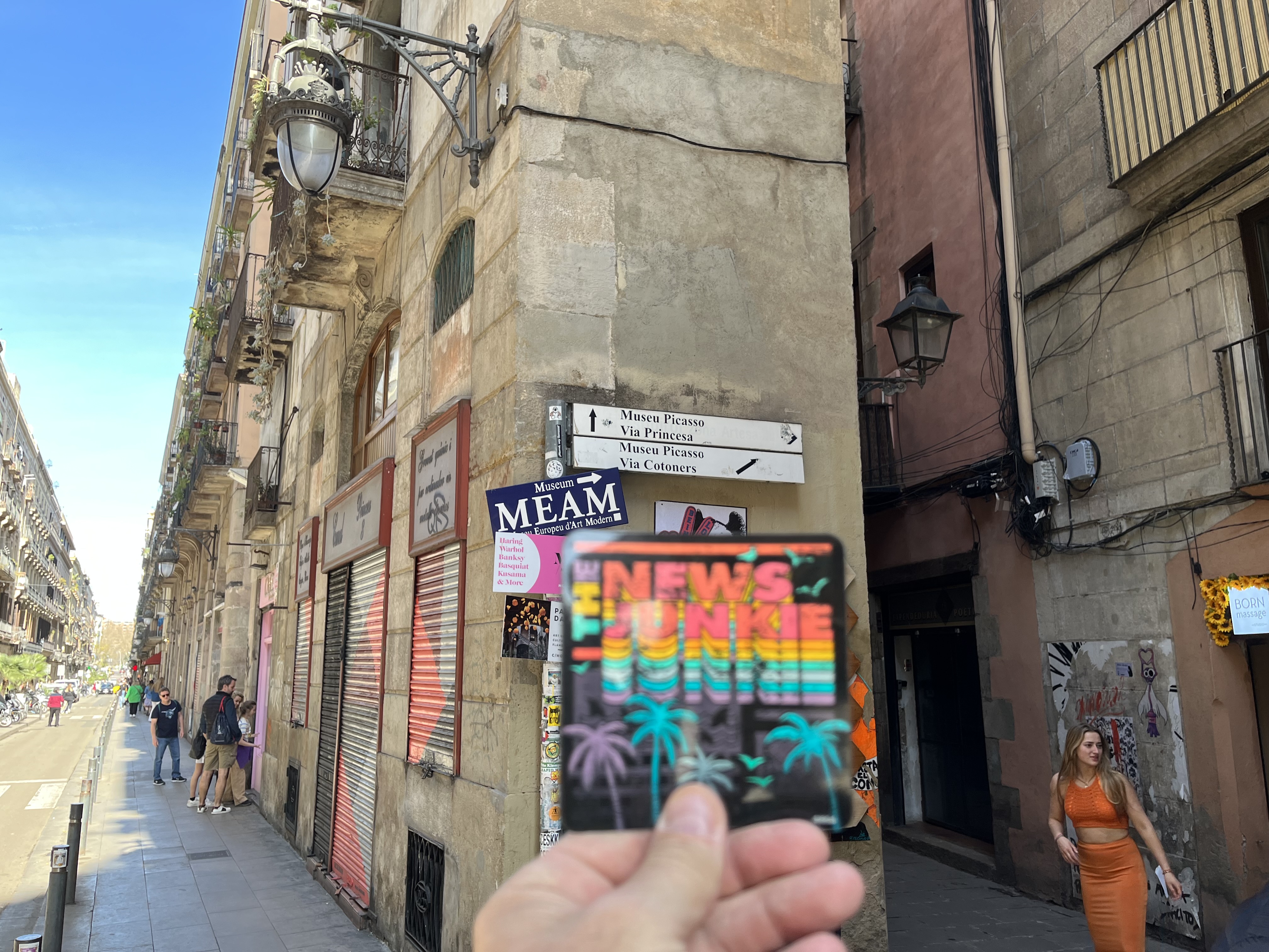 TNJ magnet in Barcelona going to see Picasso!